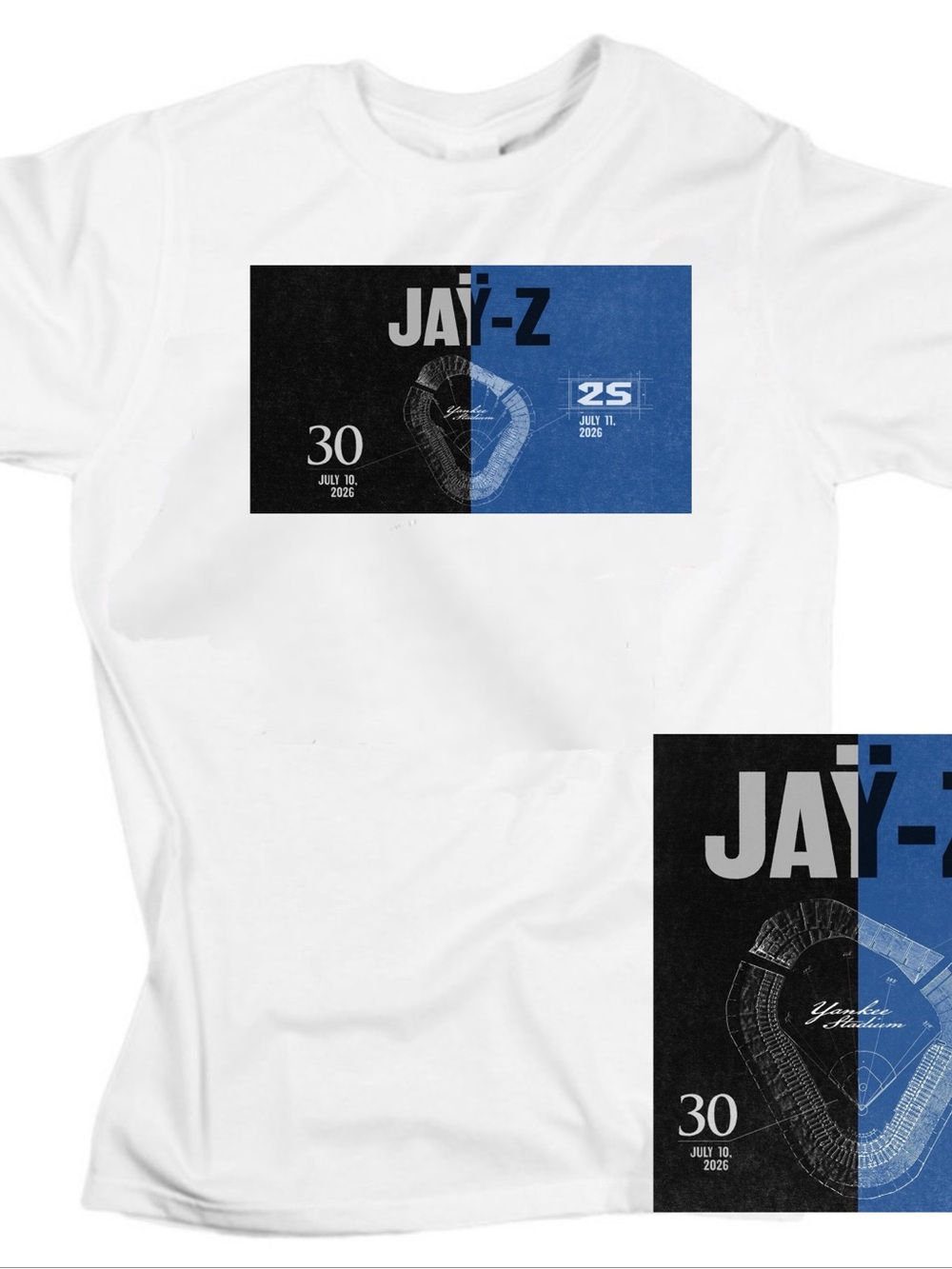Jay-Z 30 graphic t-shirt (Unisex)